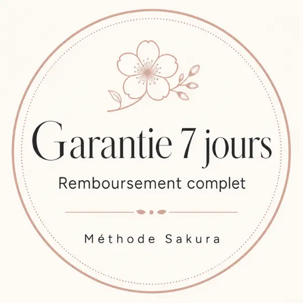 Garantie de satisfaction 7 jours