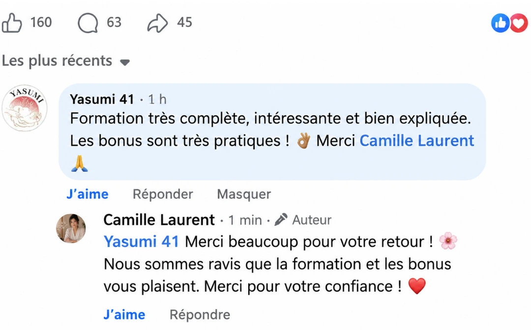 Avis d'une élève de la Méthode Sakura
