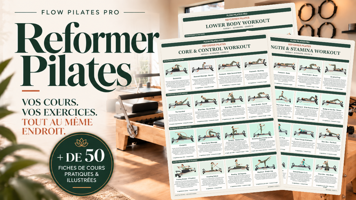 Contenu complet de FLOW PILATES PRO — Reformer