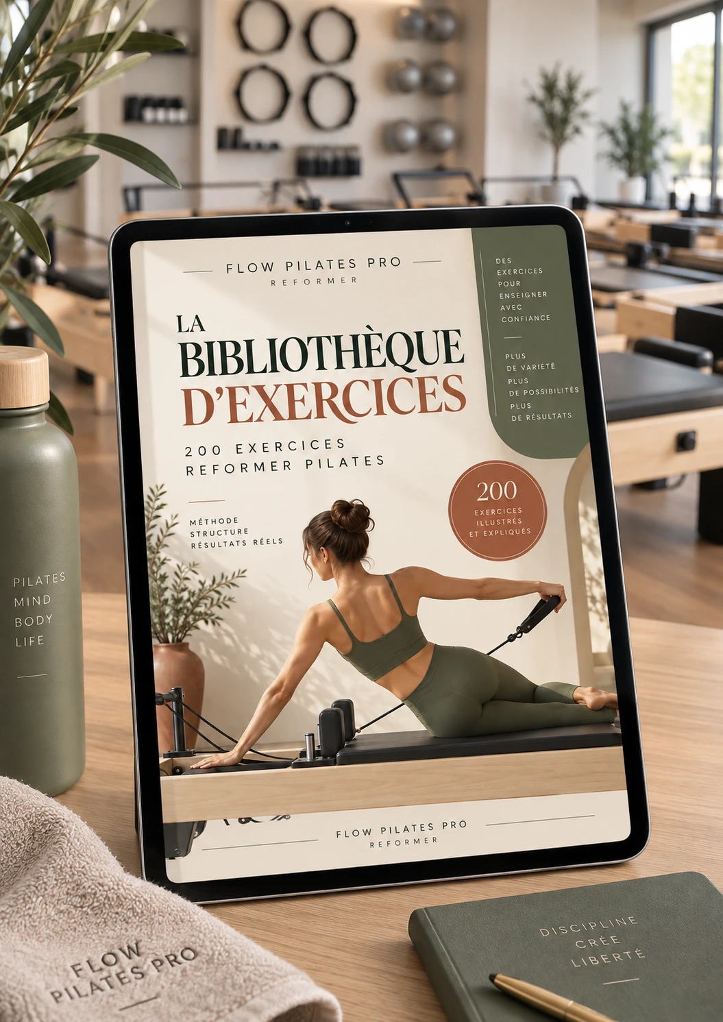 La Bibliothèque de 200 exercices de Reformer